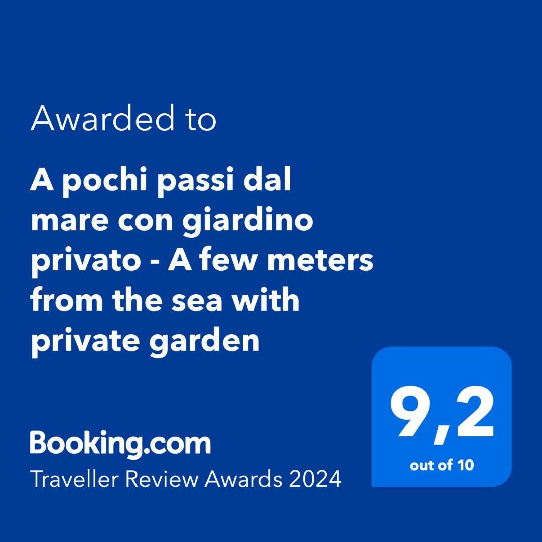 斯廷蒂诺L' Elicriso, A Pochi Passi Dal Mare Con Giardino Privato - The Elicriso, A Few Meters From The Sea, With Private Garden公寓 外观 照片